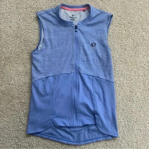 Pearl Izumi Blue Sleeveless Cycling Top